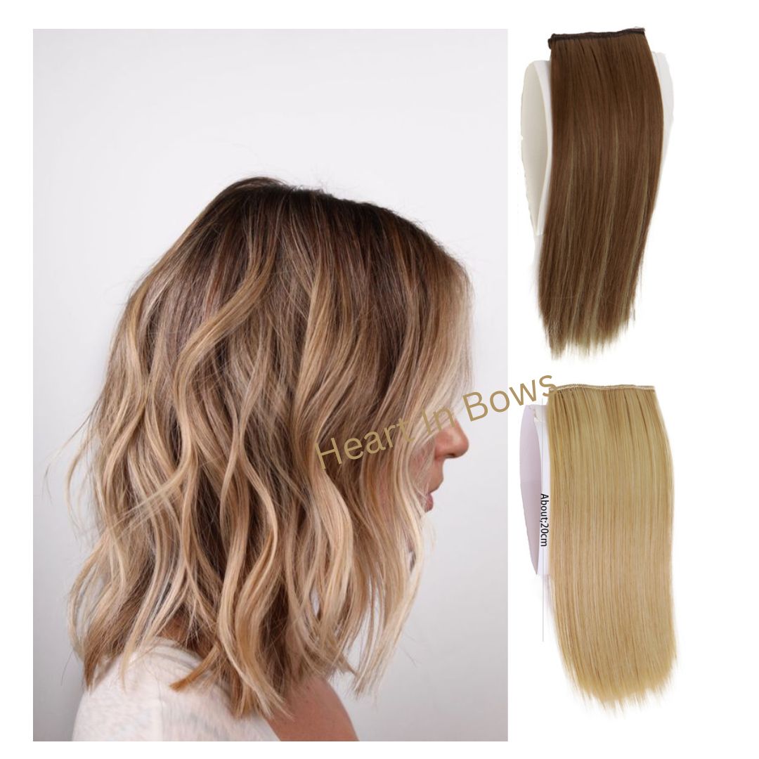 Extensions à deux clips, 20 cm de long