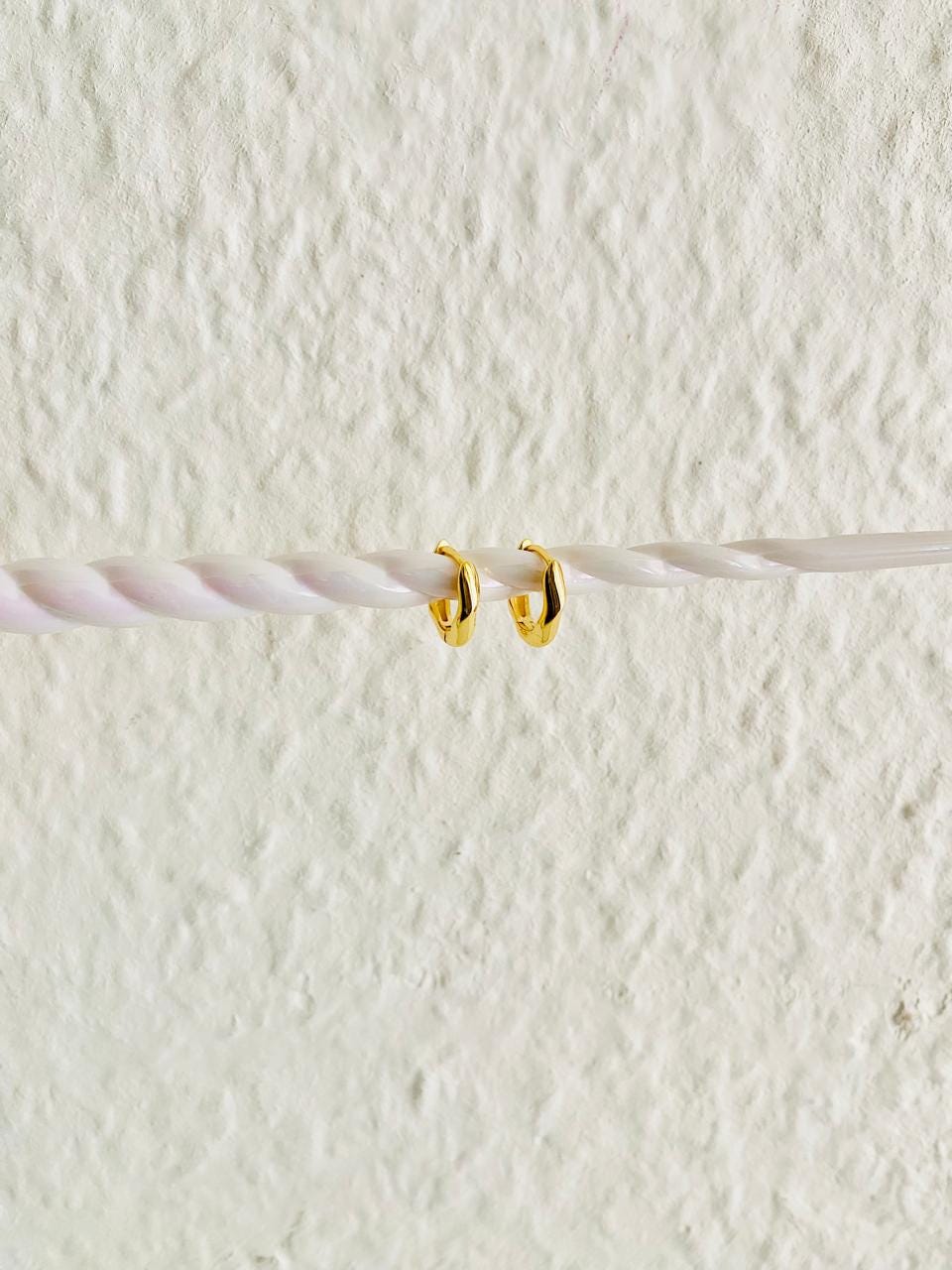 Boucles d'oreilles créoles minimalistes en argent 925, créoles pour femme, créoles, argent, idées cadeaux pour femme, cadeaux pour elle, cadeaux