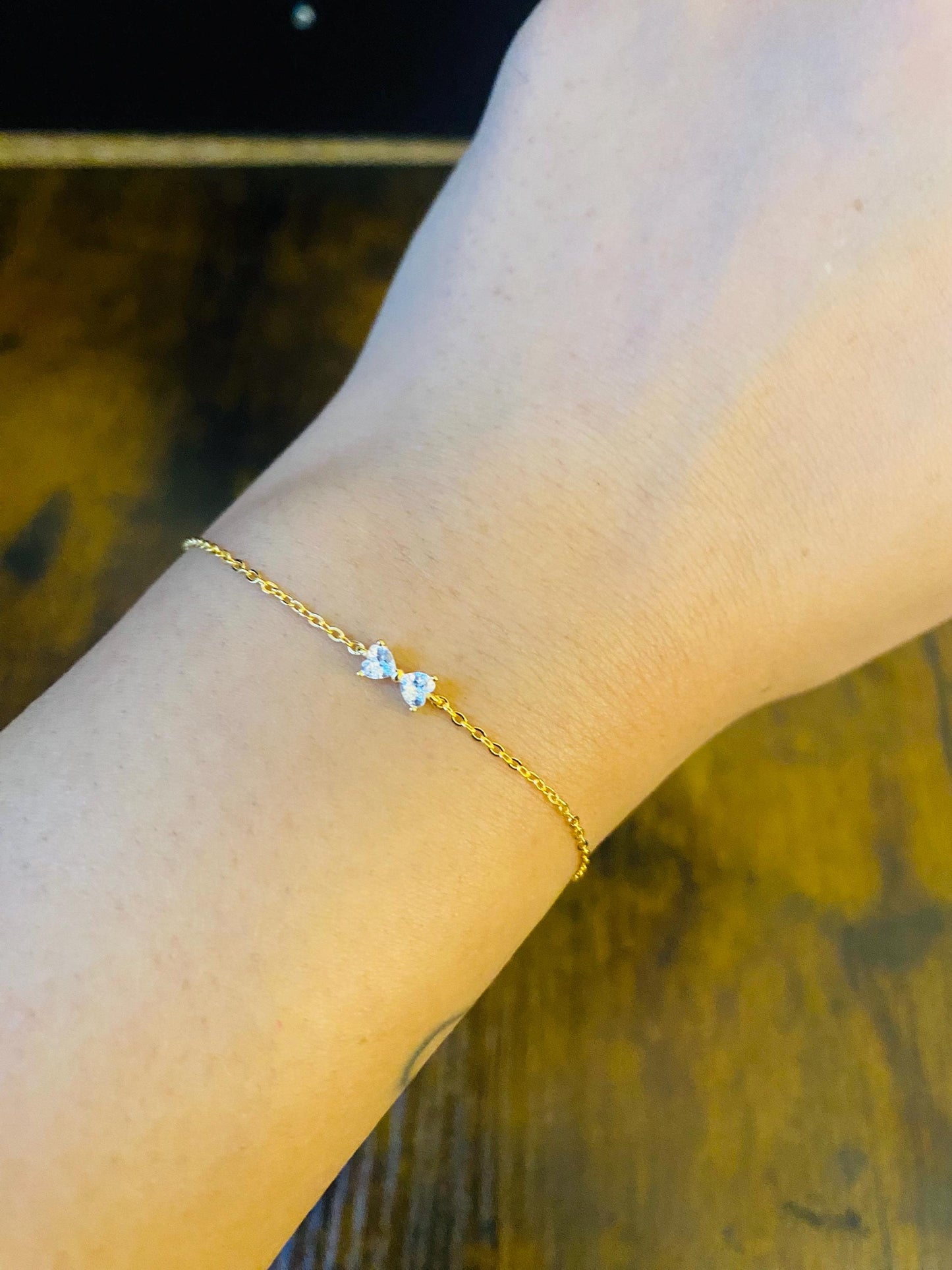 Bracelet nœud en or, or, bracelet chaîne, argent 925, bracelet pour femme, plaqué or 18 carats, cadeaux pour elle, cadeaux