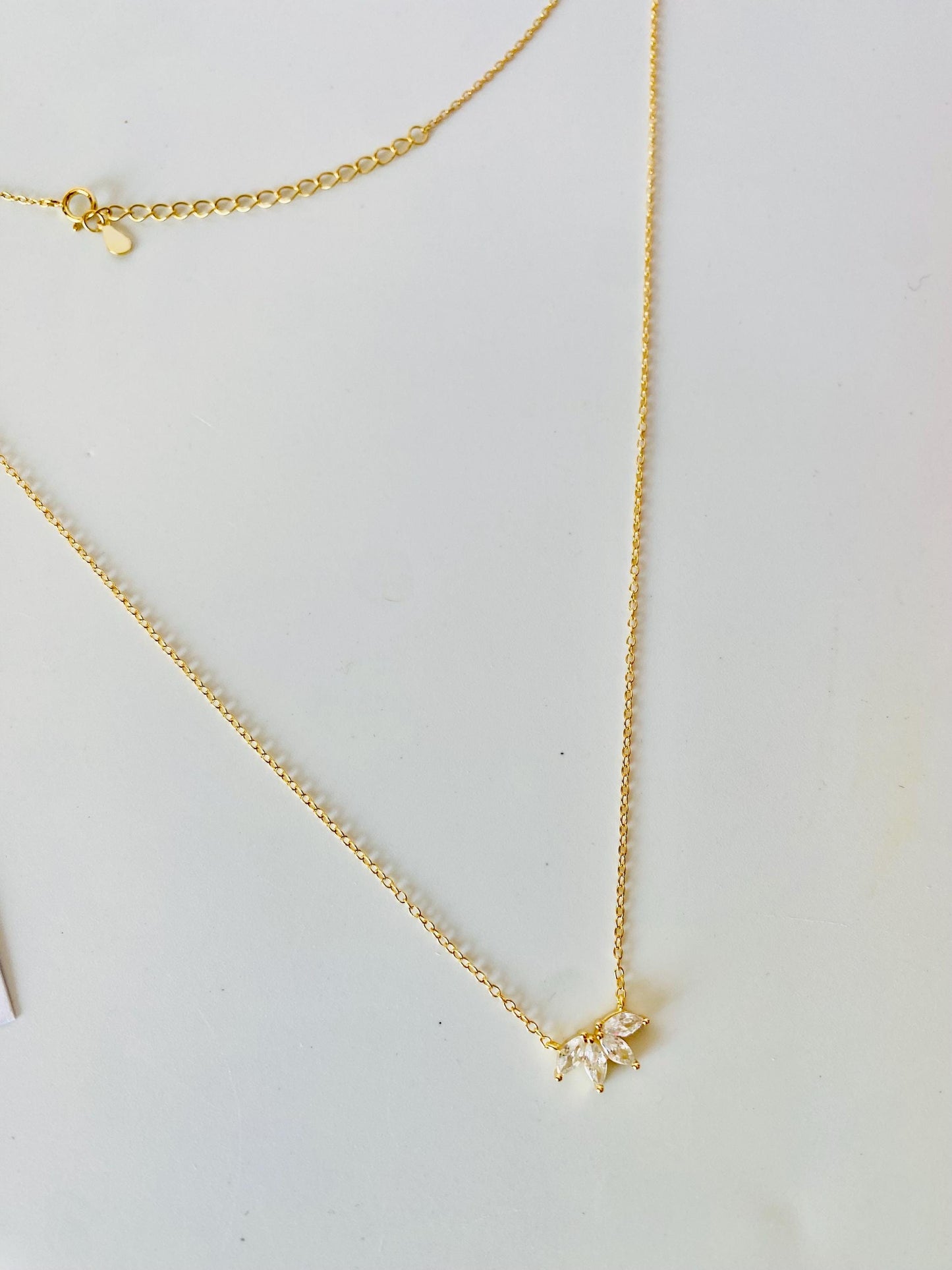Collier Dawn, argent et or, chaîne, argent 925, bracelet pour femme, plaqué or 18 carats, cadeaux pour elle, cadeaux