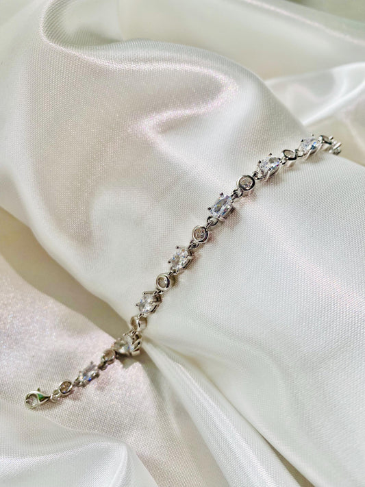 Grace Silver Bracelet, Silver, Chain Bracelet, 925 Silver, Bracelet for Women, Women, Unique Gifts for her, Gifts