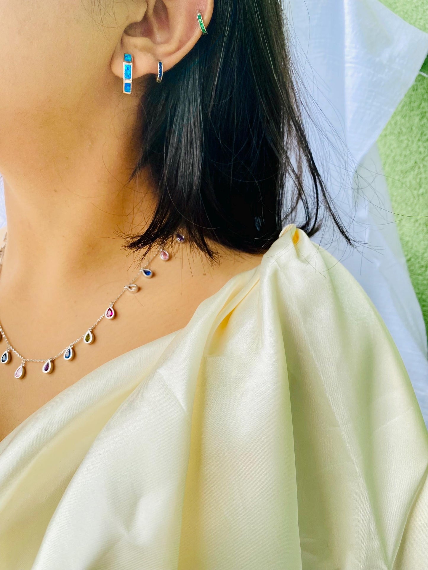 Collier en argent IMBER Gems