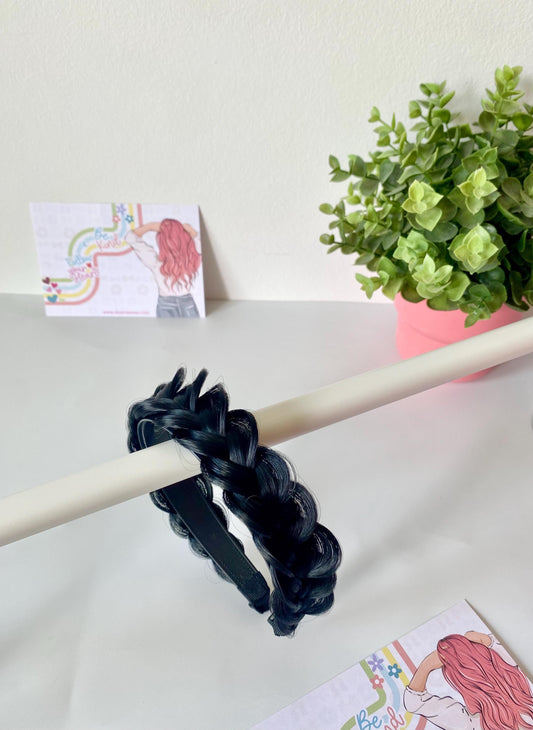 Serre-tête en cheveux synthétiques, Serre-tête dents, Disponible en 3 couleurs, Taille unique, HeartInBows, Cadeaux pour tous, Serre-têtes unisexes, Cadeaux