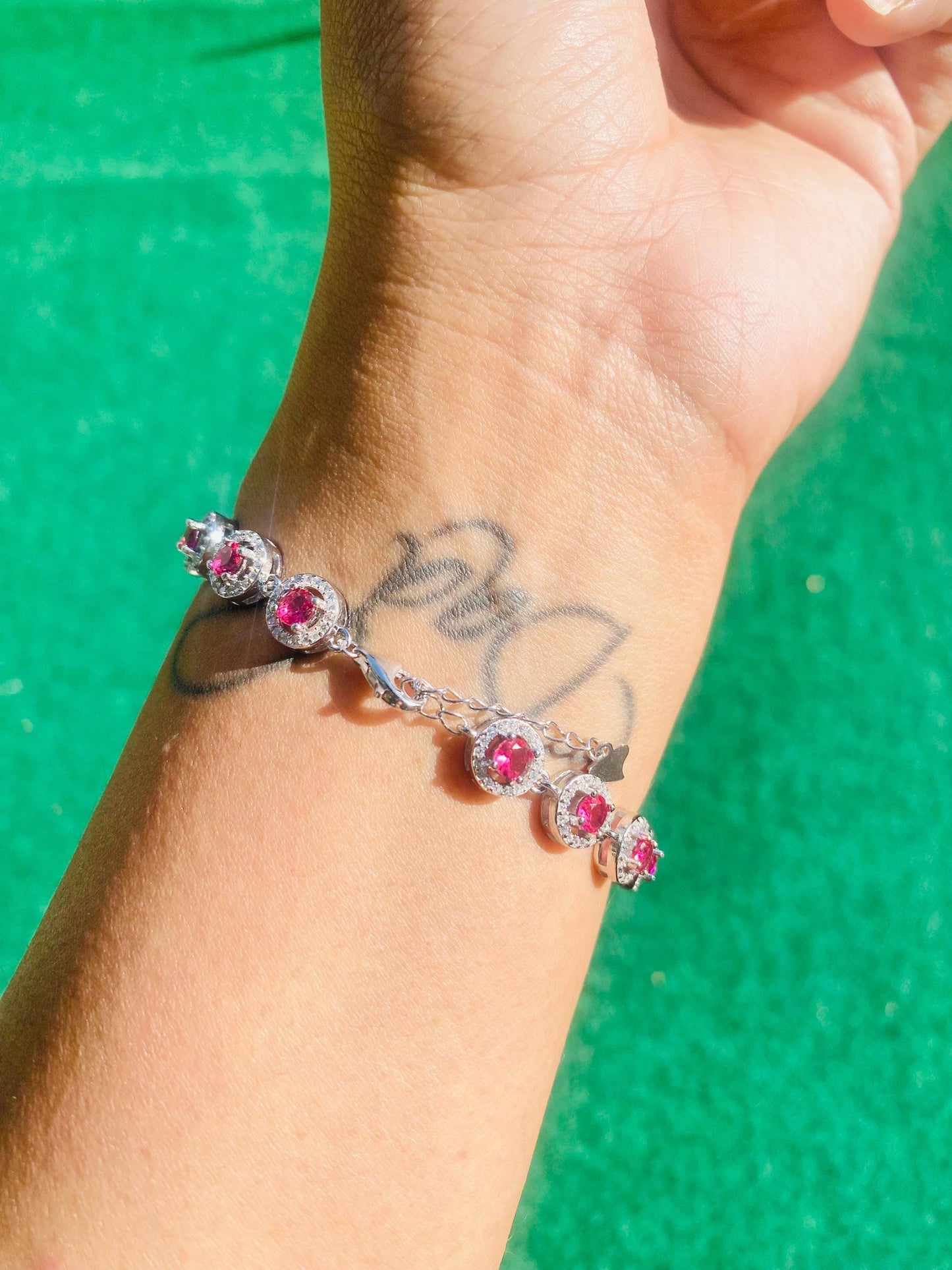 Bracelet Liberty en argent, argent, bracelet chaîne, argent 925