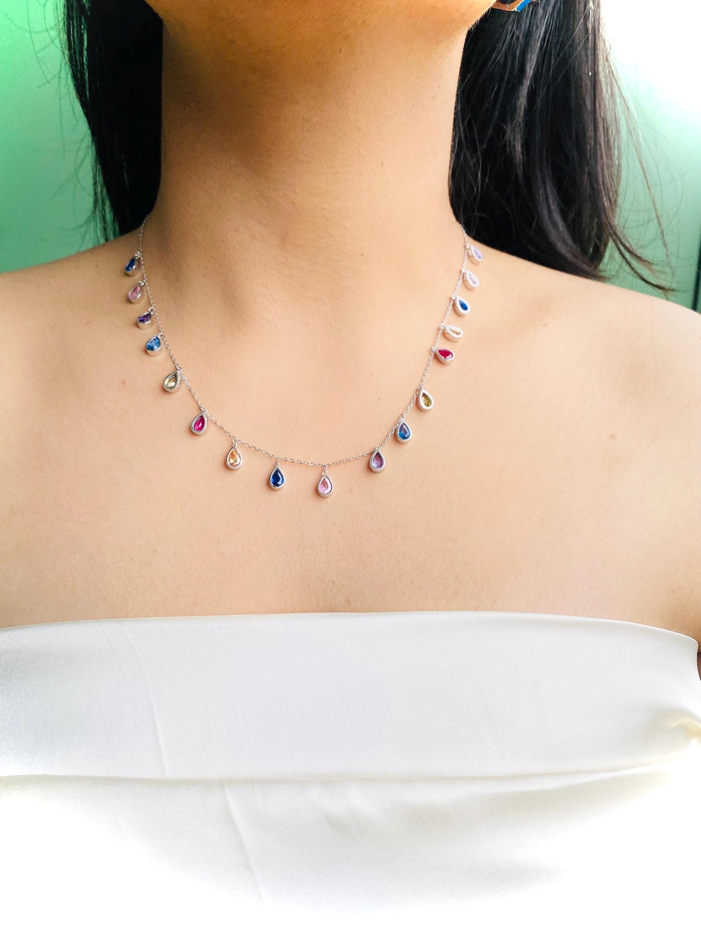 Collier en argent IMBER Gems
