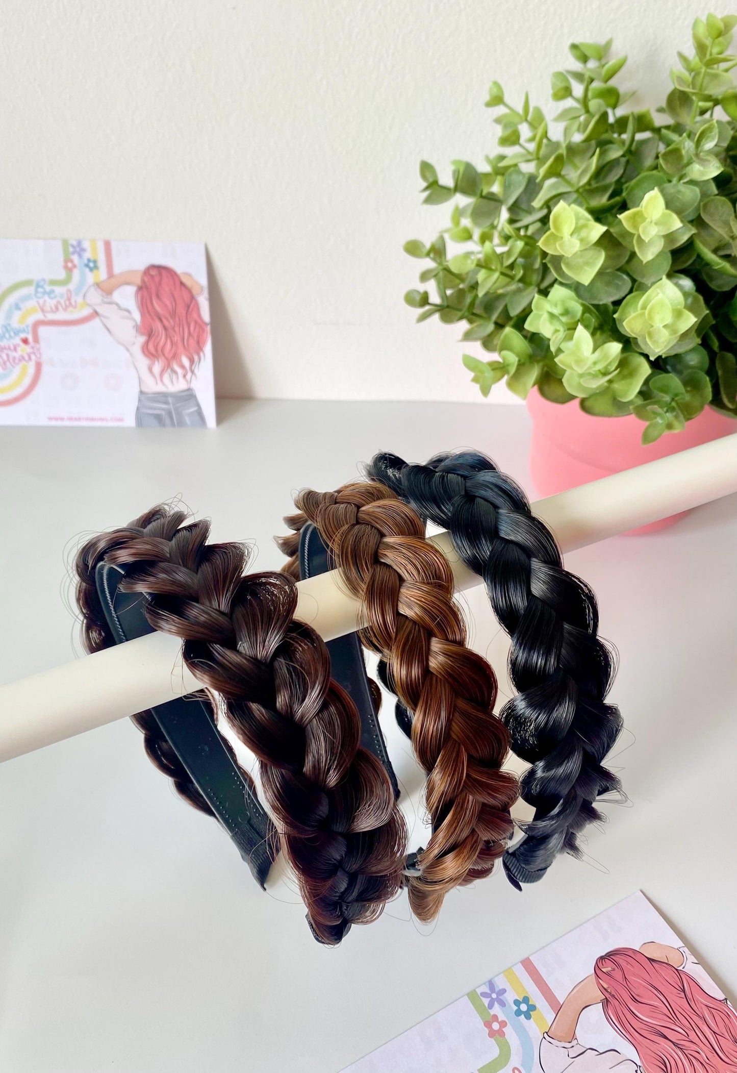Faux Hair Hairband, Teeth Hairband, Available in 3 colors, One size fits all, HeartInBows, Gifts for all, Unisex Hairbands, Gifts