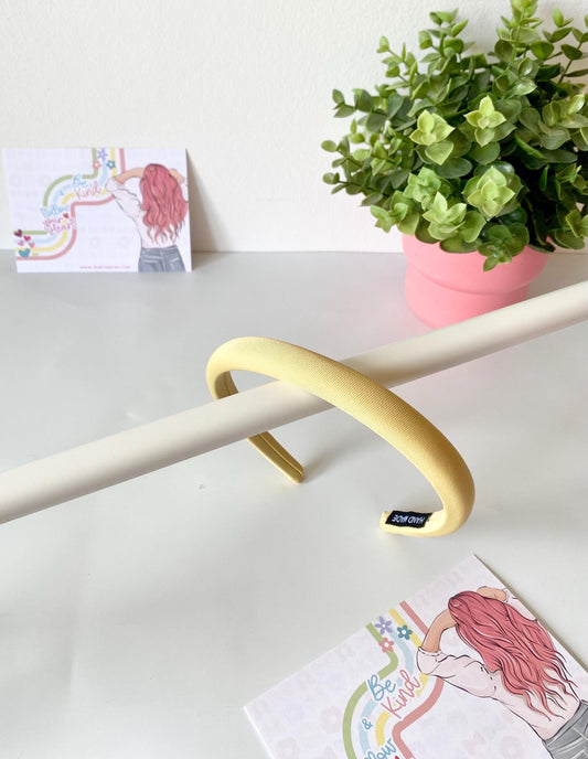 Bandeau fin rembourré en jersey, disponible en 5 couleurs, taille unique, HeartInBows, cadeaux pour tous, bandeaux unisexes, cadeaux