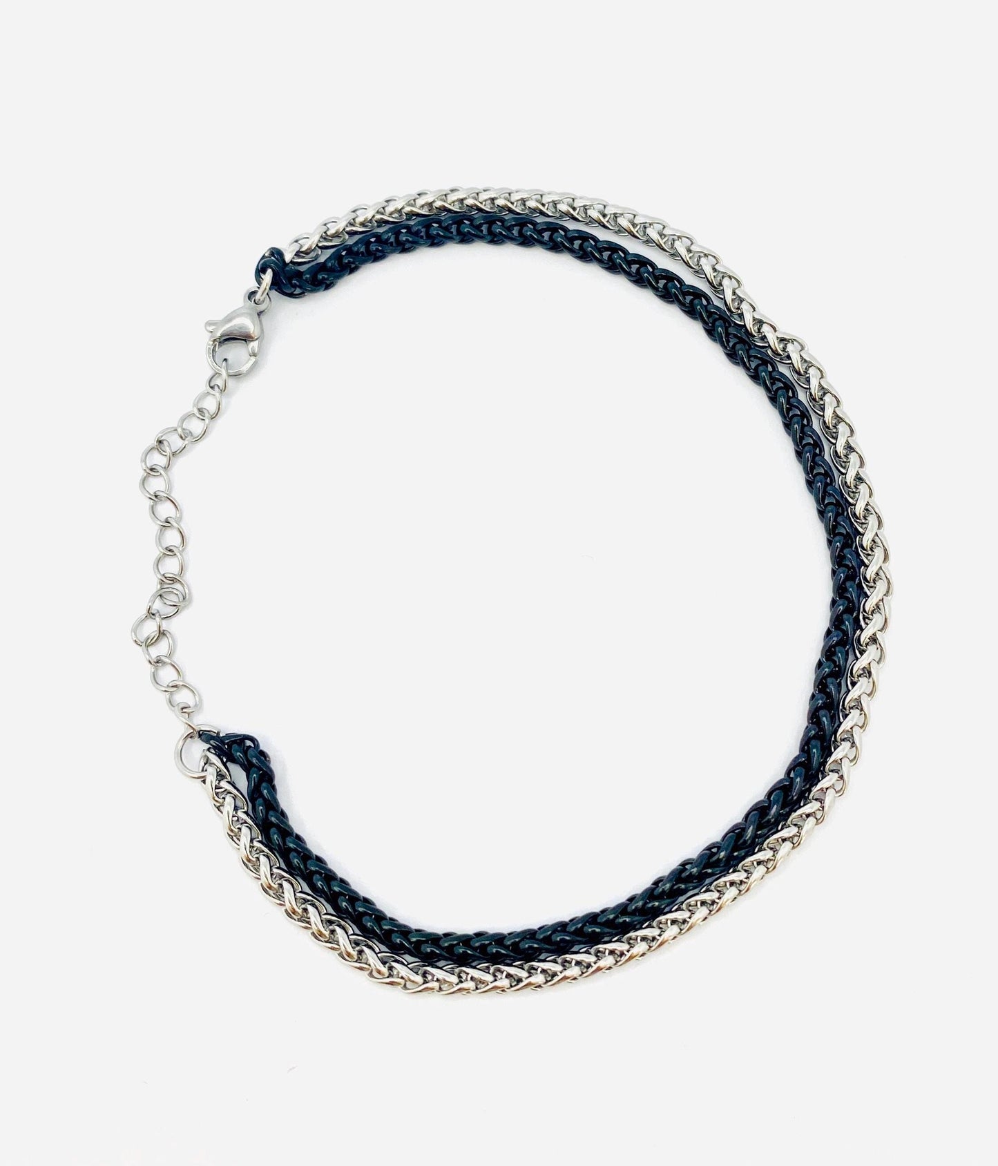 IronOak Chain Bracelet: Dual Tone, Stainless Steel, Unisex