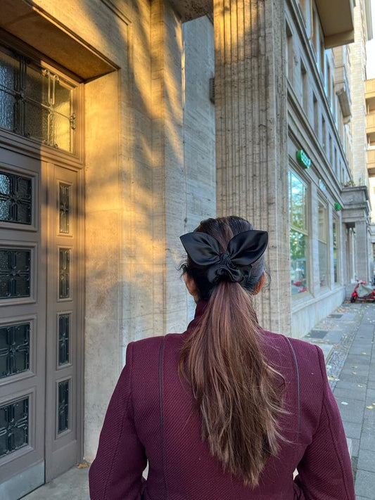 Silk Bow Scrunchie