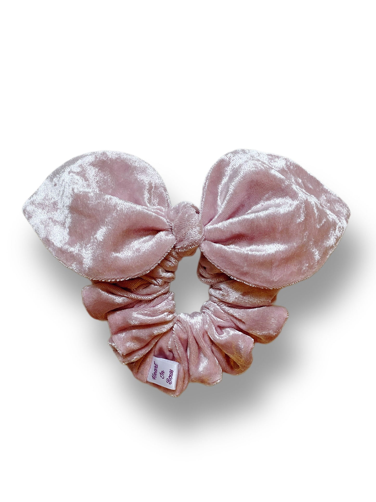 Chouchou avec noeud en velours
