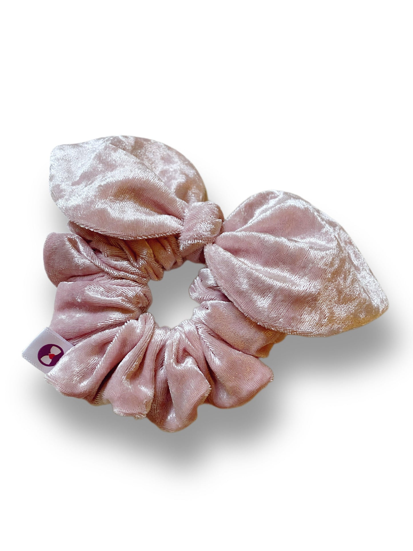 Chouchou avec noeud en velours
