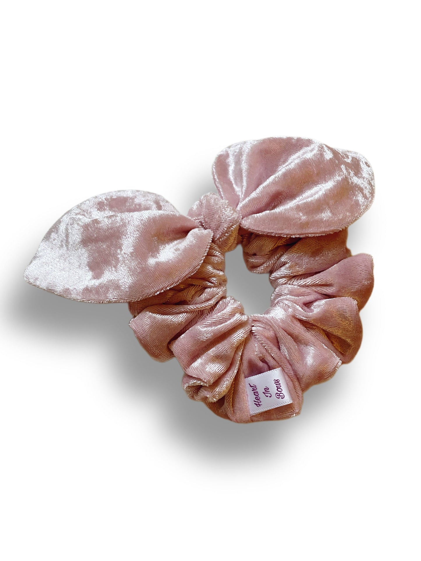 Chouchou avec noeud en velours