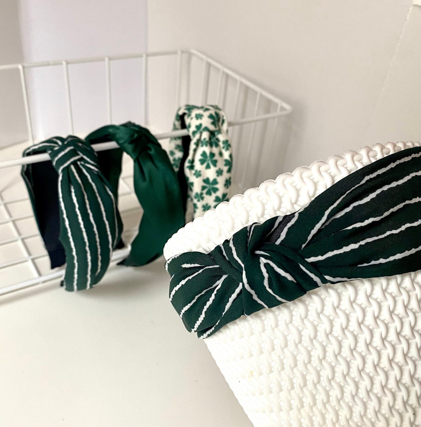 Bandeau noué vert