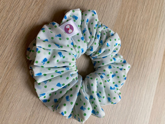 The Little blue flower Scrunchie