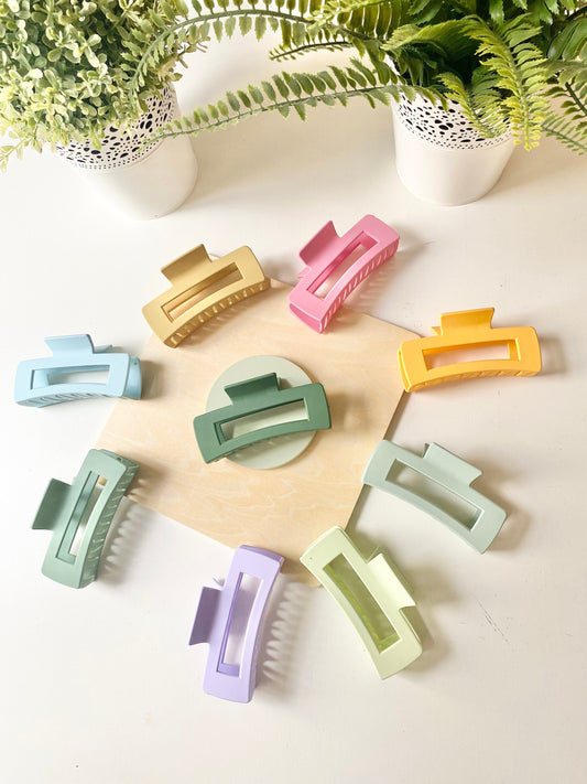 Starke Haarklammer in XL-Größe | Haarklammer für dickes Haar | Geschenk für sie | Haarklammer | Haarklammer in XL-Größe | Haarspange für Dutt | Minimalistisch | Sommer