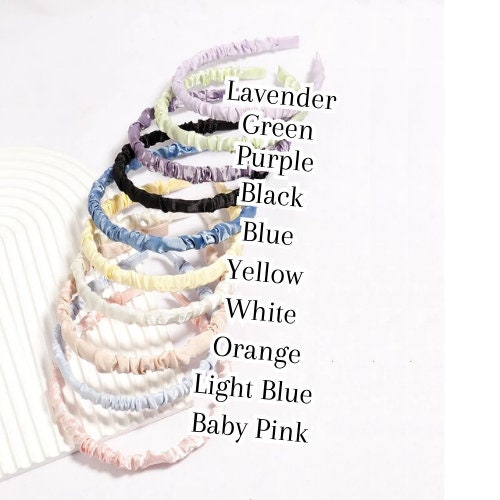 Colourful Ruffled Petite Headband