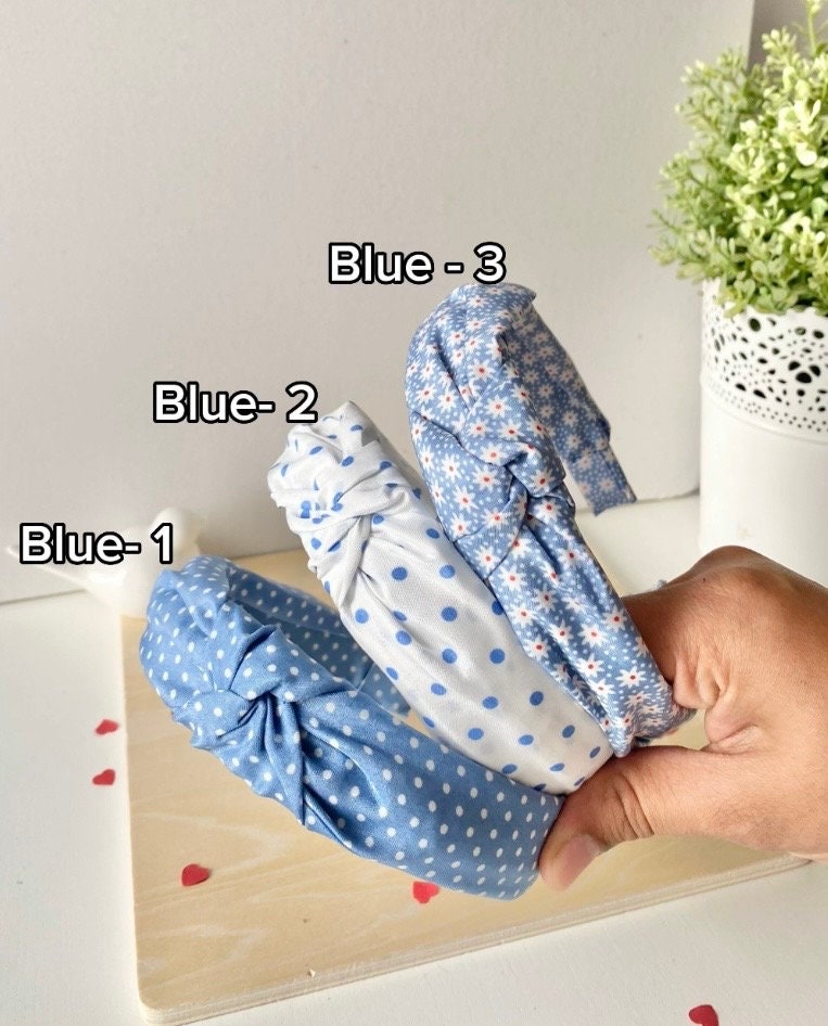 Colourful Polka Dots Knotted Hairband