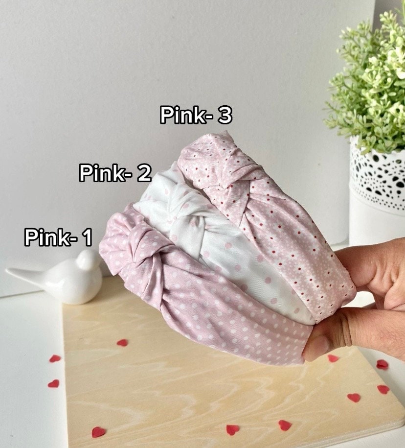 Colourful Polka Dots Knotted Hairband
