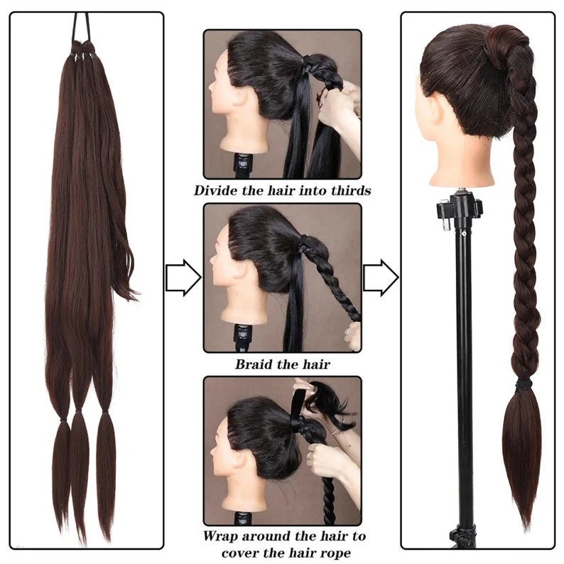Extension de cheveux enroulée de 26 pouces