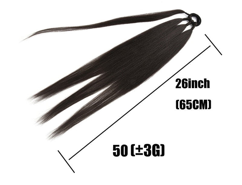 Extension de cheveux enroulée de 26 pouces