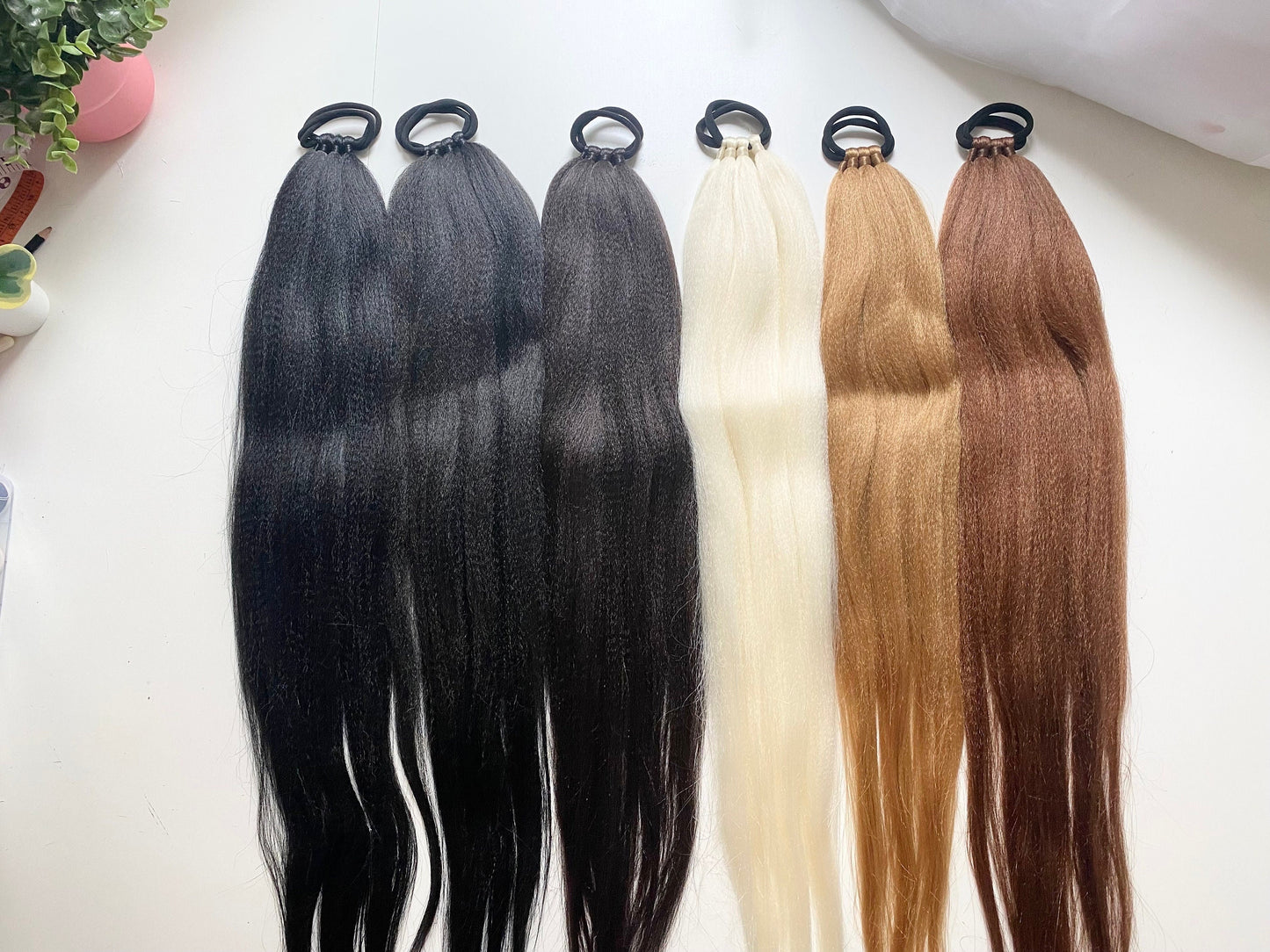 Extension de cheveux enroulée de 26 pouces