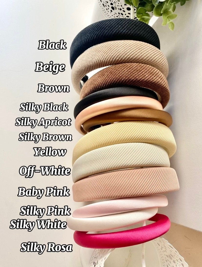 Bandeau en peluche velours