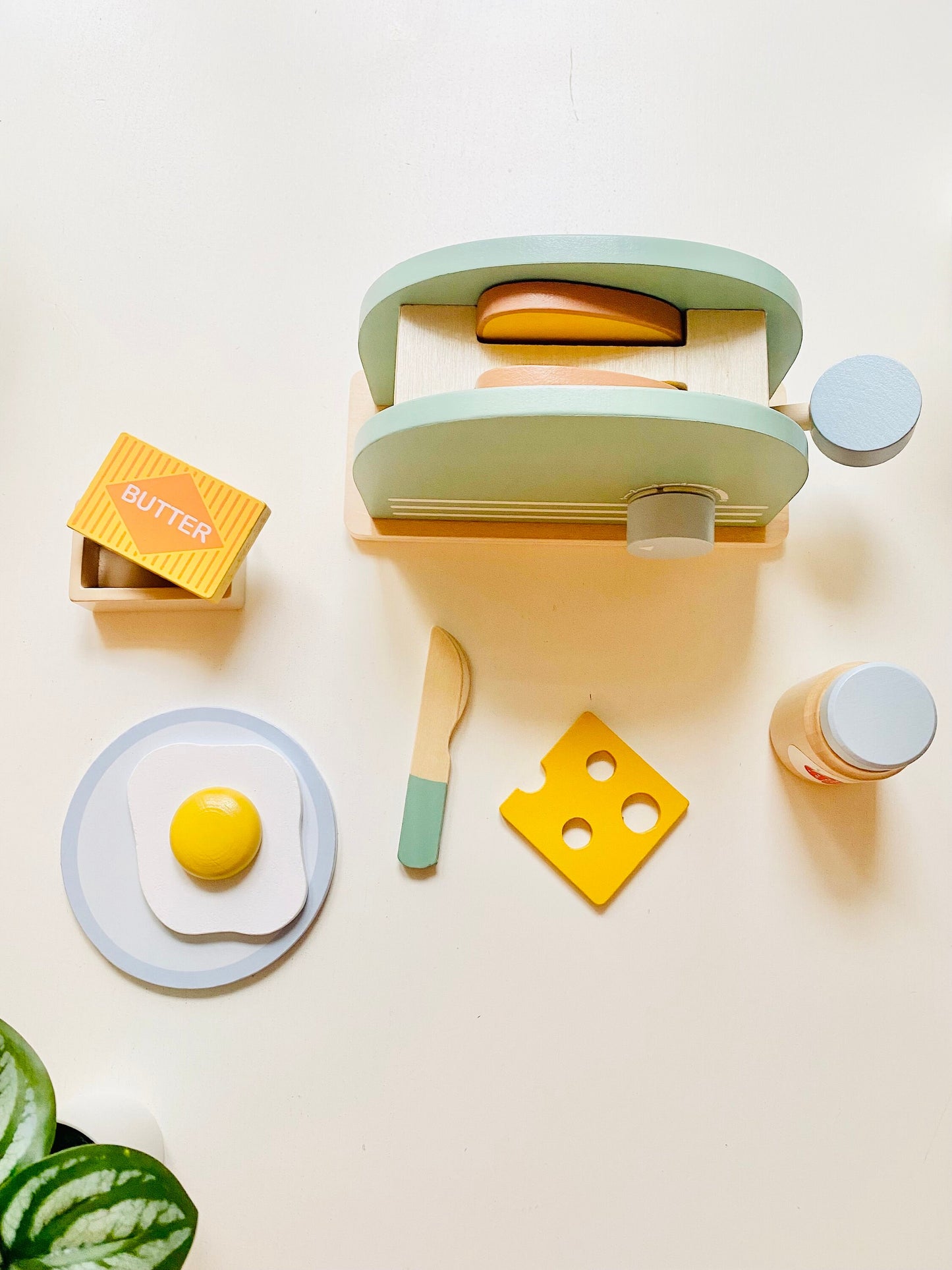 Bread Maker Set, Pretend Play, Motor skills, Gifts for kids, Personalisable,  Orange Tiger