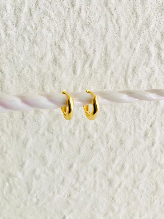 Boucles d'oreilles créoles minimalistes en argent 925, créoles pour femme, créoles, argent, idées cadeaux pour femme, cadeaux pour elle, cadeaux