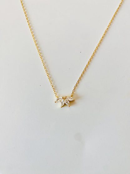 Collier Dawn, argent et or, chaîne, argent 925, bracelet pour femme, plaqué or 18 carats, cadeaux pour elle, cadeaux