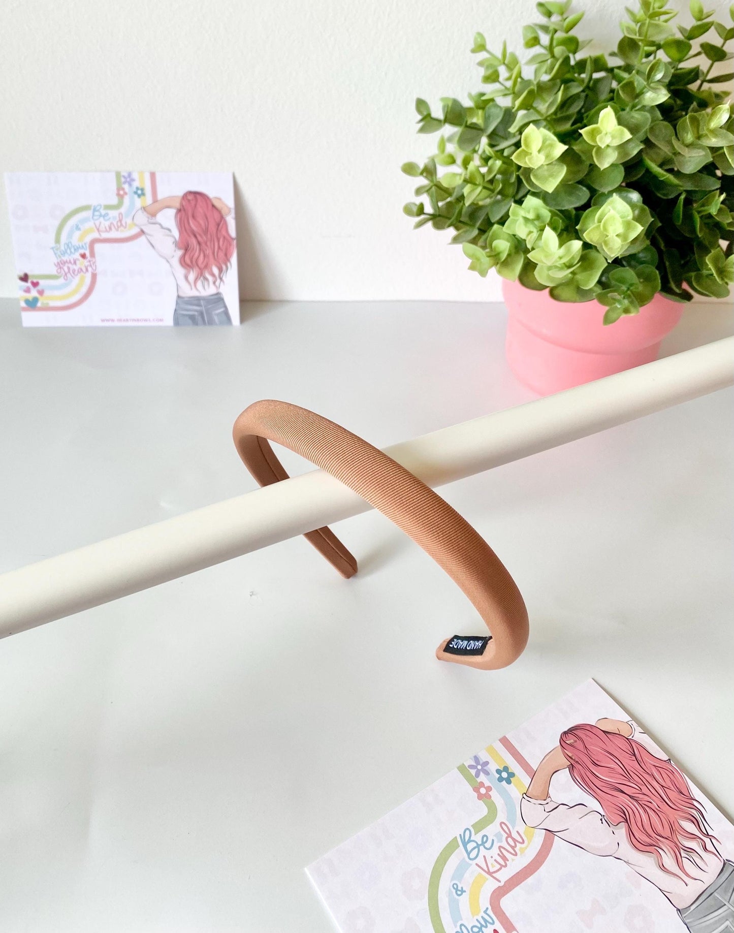Jersey Thin Padded Hairband, Available in 5 Colors, One size fits all, HeartInBows, Gifts for all, Unisex Hairbands, Gifts