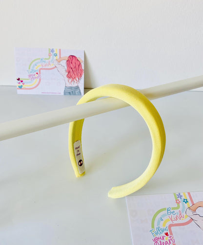 Korean Padded Hairband, available in 6 Color, One size fits all, HeartInBows, Gifts for all, Unisex Hairbands, Gifts