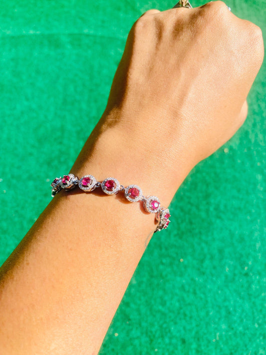 Bracelet Liberty en argent, argent, bracelet chaîne, argent 925