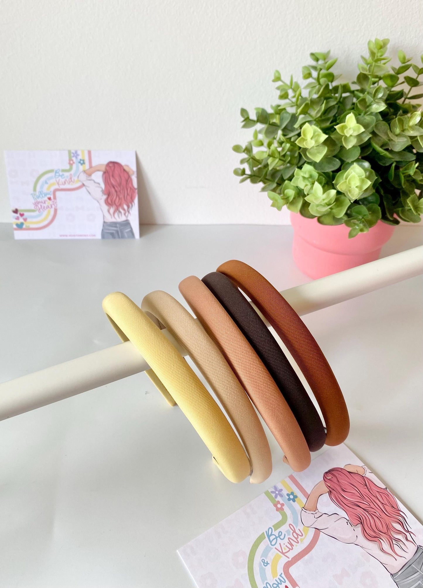 Jersey Padded Headband: Thin, Lightweight, Unisex - 5 Colors