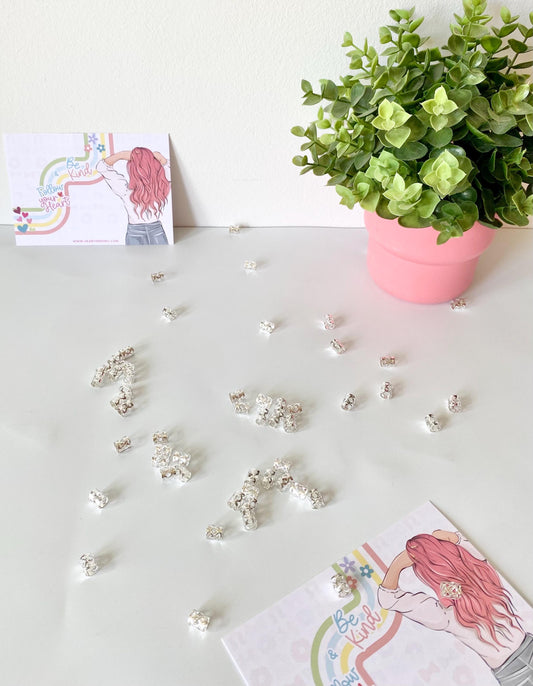 Anneaux pour cheveux, look bohème chic, accessoires pour cheveux, disponibles en argent, or et multicolores, HeartInBows, cadeaux pour tous, unisexe, cadeaux