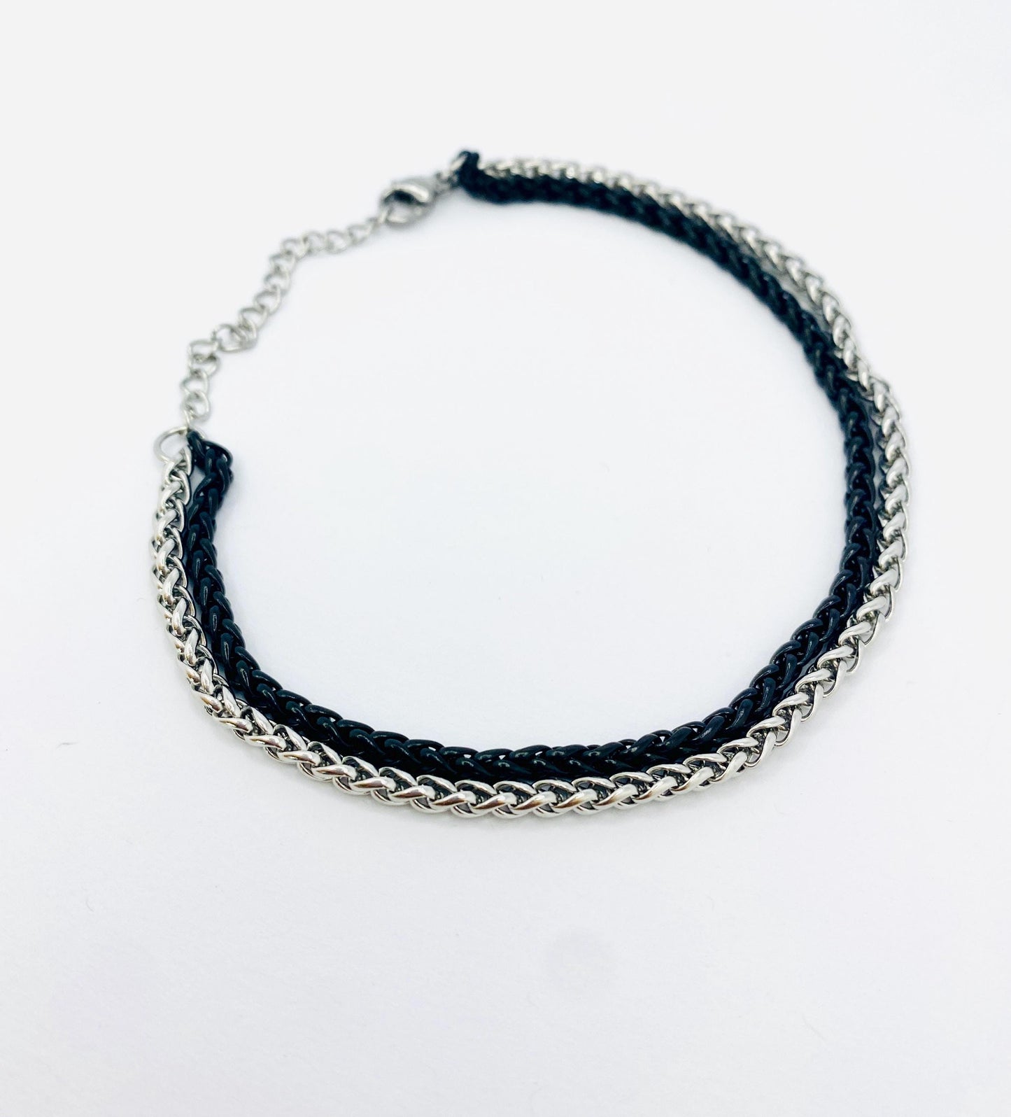IronOak Chain Bracelet: Dual Tone, Stainless Steel, Unisex