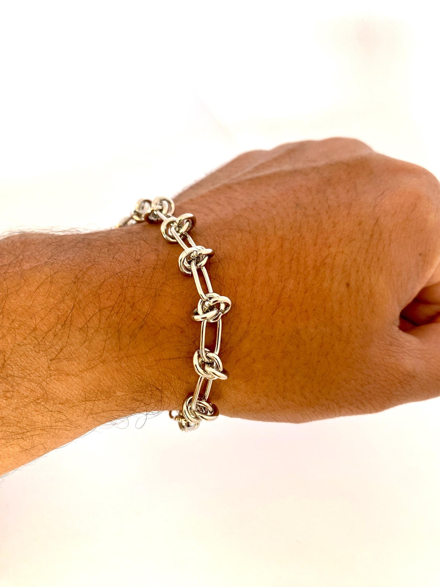 Charming Chain Bracelet: 18K Plated Stainless Steel, Unisex