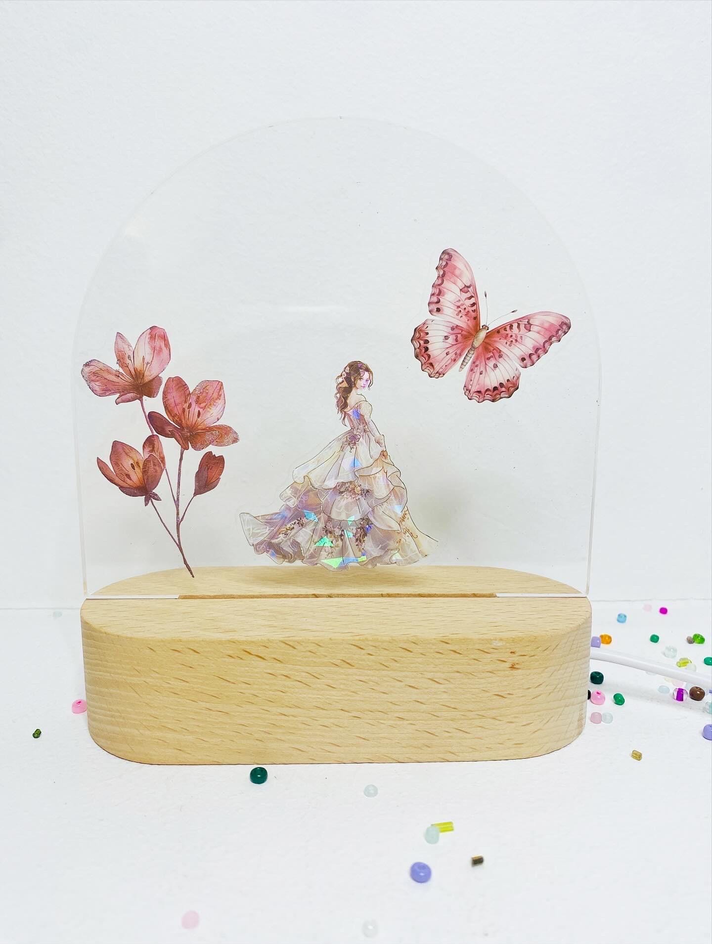 DIY Princess Night Lamp Kit, Kids Craft Activity, Party Favor