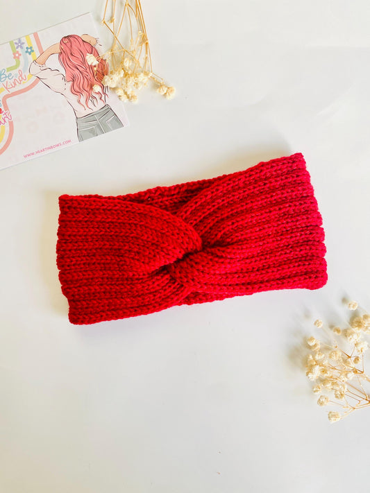 Winter Headband, Earmuffs, Wool Headbands, Heartinbows