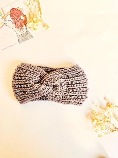 Kids Winter Headband, Earmuffs, Wool Headbands, Heartinbows