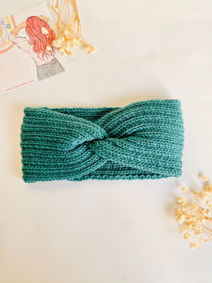 Winter Headband, Earmuffs, Wool Headbands, Heartinbows