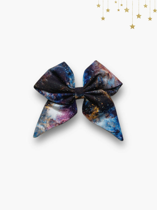 Colorful collection of fashionable hair accessories, including chic pigtail bows and sophisticated sailor bows for women