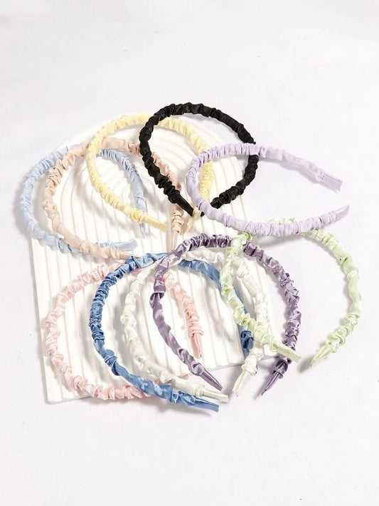 Colourful Ruffled Petite Headband