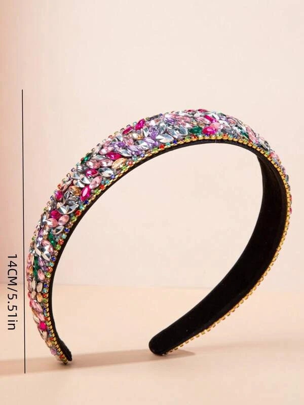 Rhinestone Rainbow Hairband