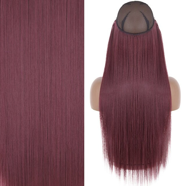 Halo Hair Extensions, 22Inches Long